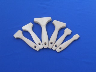 Beaver Tail Brush Handle