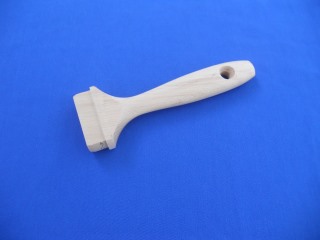 Beaver Tail Brush Handle