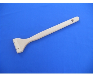  Long Angled Wooden Handle